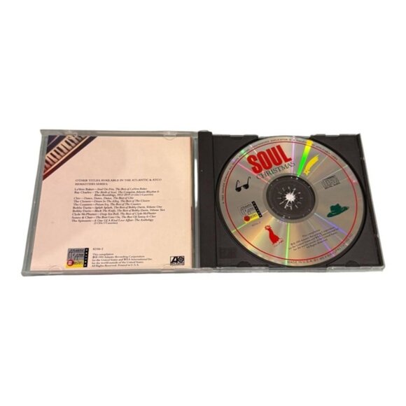 Soul Christmas CD 1991 Atlantic Atco Remasters R&B Holiday Otis Redding Vandross - Picture 6 of 11